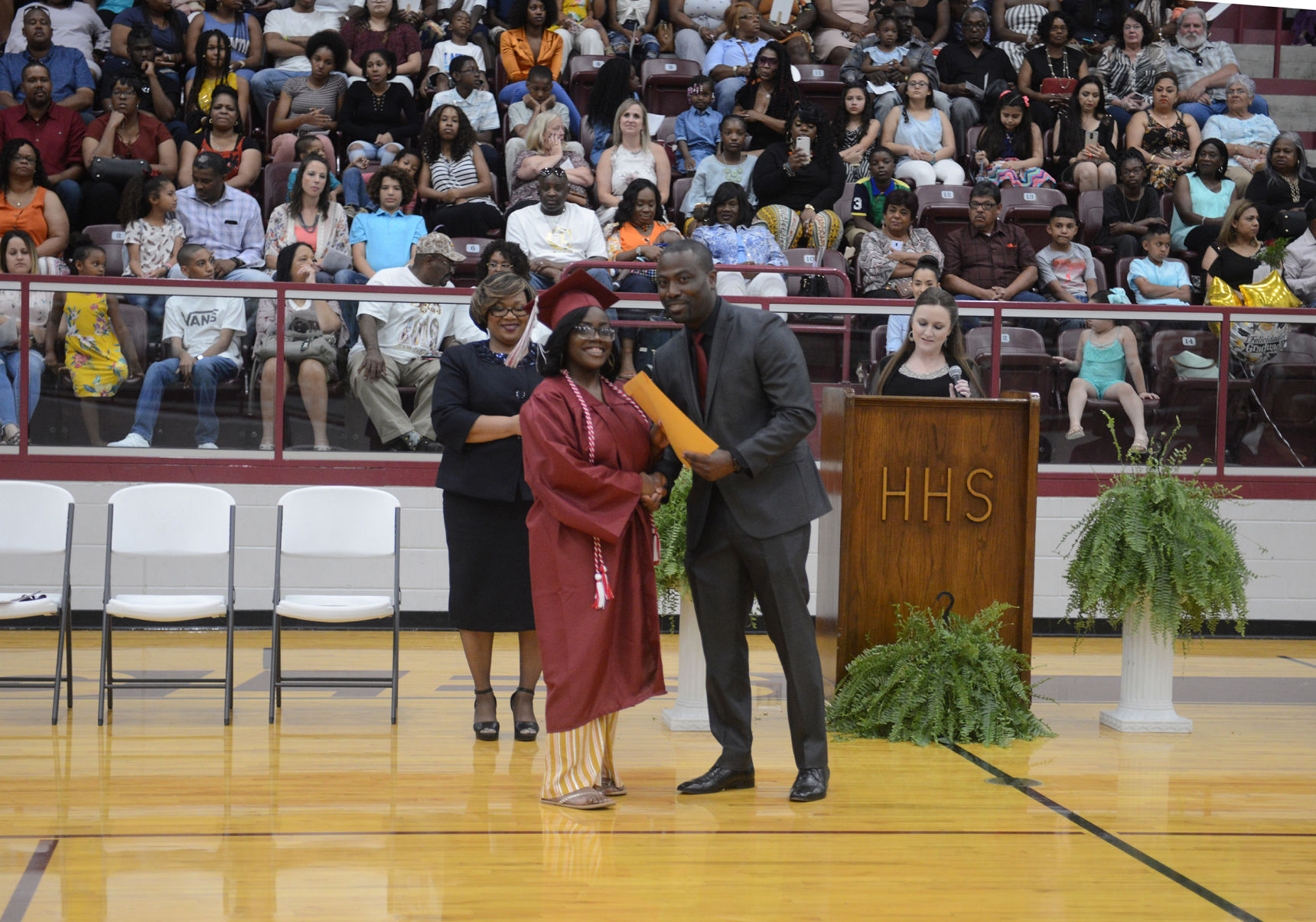 Hearne High School graduation